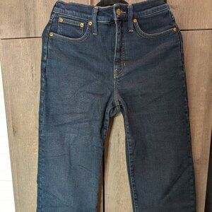 J.Crew Slim Wide Leg 27 Dark Blue Jeans